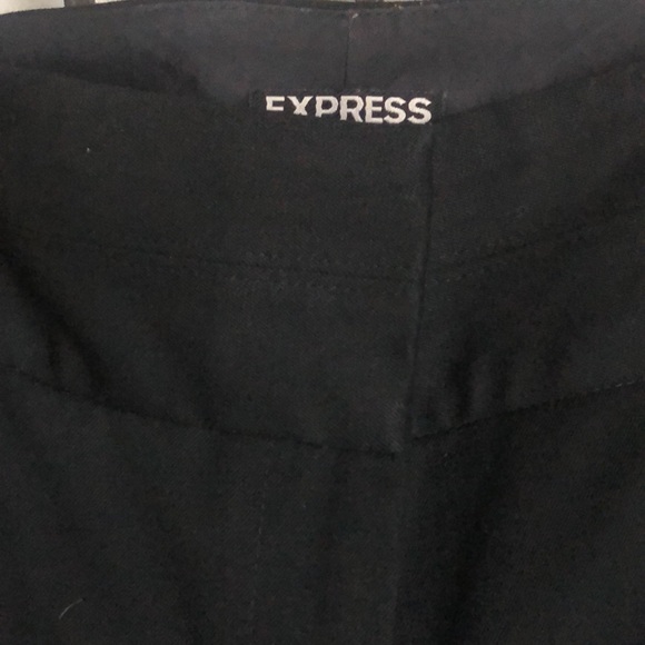 Express. Black Editor pants. Size 6 regular. - Picture 3 of 7
